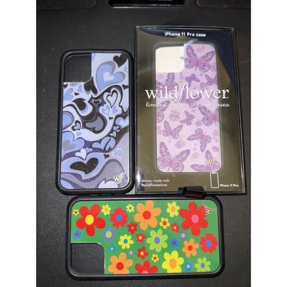 iPhone 11 Pro iPhone Wildflower Cases Lot of 3 - Picture 1 of 7